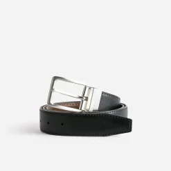Eram Ceintures|Accessoires^Ceinture homme réversible noire et cognac MARRON