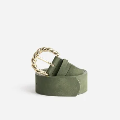 Eram Ceintures^Ceinture avec boucle torsadée KAKI