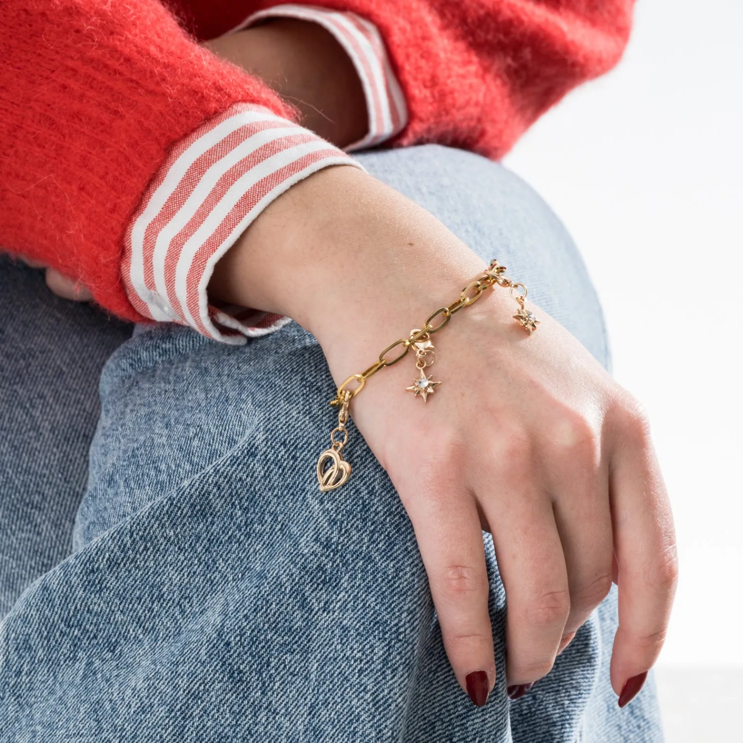 Eram Autres Accessoires^Charm's amovibles métal jaune pour bijou ARGENT