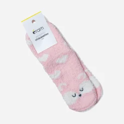 Eram Chaussettes|Chaussettes & Collants^Chaussettes antidérapantes s motifs cœurs ROSE