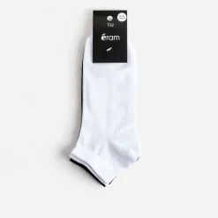 Eram Chaussettes|Accessoires^Chaussettes courtes es et blanches NOIR