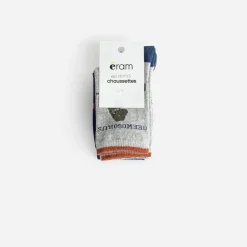 Eram Chaussettes^Chaussettes es, marine et kaki GRIS