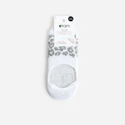 Eram Chaussettes & Collants^Chaussettes invisibles hes et grises BLANC
