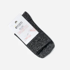 Eram Chaussettes & Collants^Chaussettes es pailletées côtelées NOIR