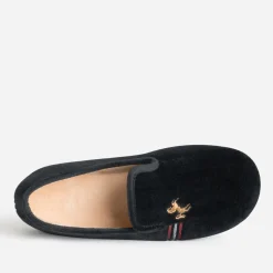 Eram Chaussons^Chausson brodé homme NOIR
