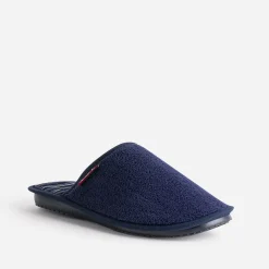 Armor Lux Chaussons^Chausson-mule bleu première rayée MARINE