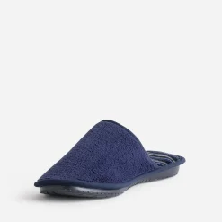 Armor Lux Chaussons^Chausson-mule bleu première rayée MARINE