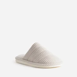 Eram Chaussons^Chausson-mule fourré BEIGE