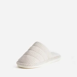 Eram Chaussons^Chausson-mule fourré BEIGE