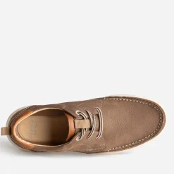 FRANCE ARNO Chaussures De Ville^Chaussure-bateau cuir TAUPE