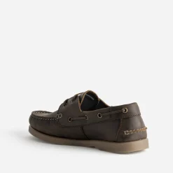 Eram Mocassins^Chaussure-bateau en cuir MARRON