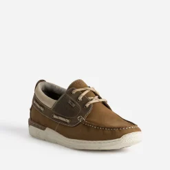 Tbs Chaussures Bateau^Chaussure-bateau et marron cuir CAMEL