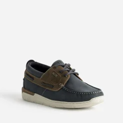 Tbs Chaussures Bateau^Chaussure-bateau et marron cuir MARINE
