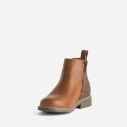 Buggy Boots^Chelsea boots à détails pailletés CAMEL
