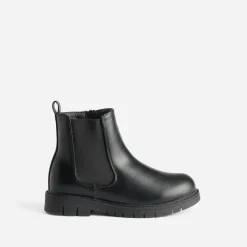 Buggy Boots^Chelsea boots cranté NOIR