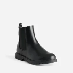 Buggy Boots^Chelsea boots à semelle crantée NOIR