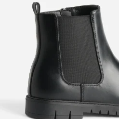 Buggy Boots^Chelsea boots à semelle crantée NOIR