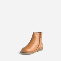 Buggy Boots^Chelsea boots éco-conçu en cuir COGNAC
