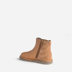 Buggy Boots^Chelsea boots éco-conçu en cuir COGNAC