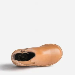 Buggy Boots^Chelsea boots éco-conçu en cuir COGNAC