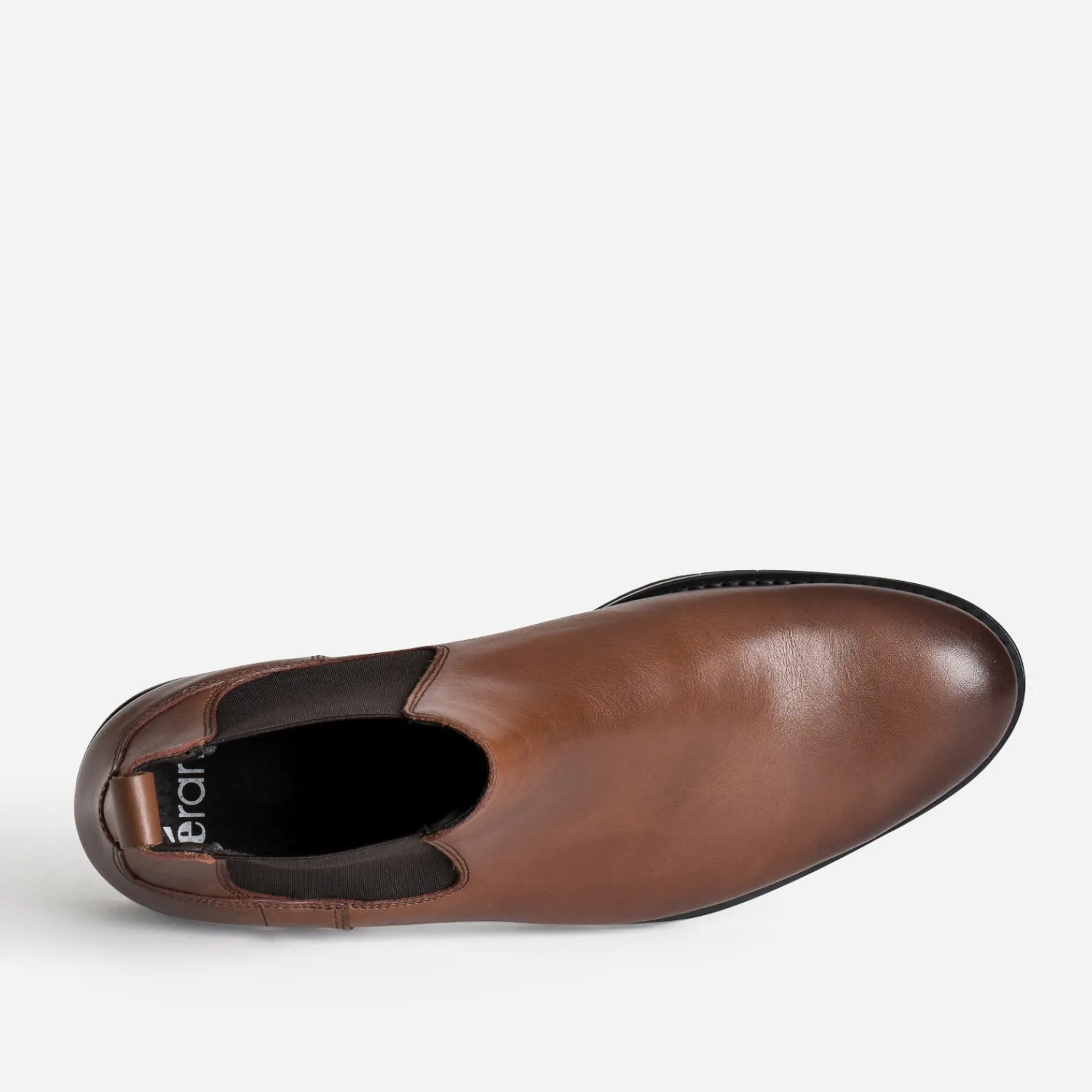 Eram Boots^Chelsea boots cuir COGNAC