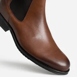Eram Boots^Chelsea boots cuir COGNAC
