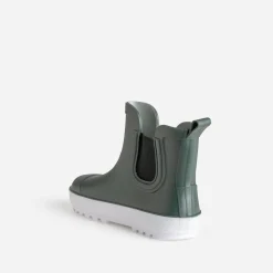 BE ONLY Chaussures Montantes^Chelsea boots de pluie kaki patch crocodile VERT