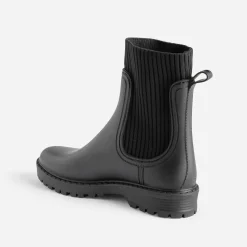 Eram Boots^Chelsea boots de pluie NOIR