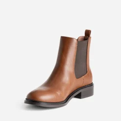 Eram Boots^Chelsea boots MARRON CLAIR