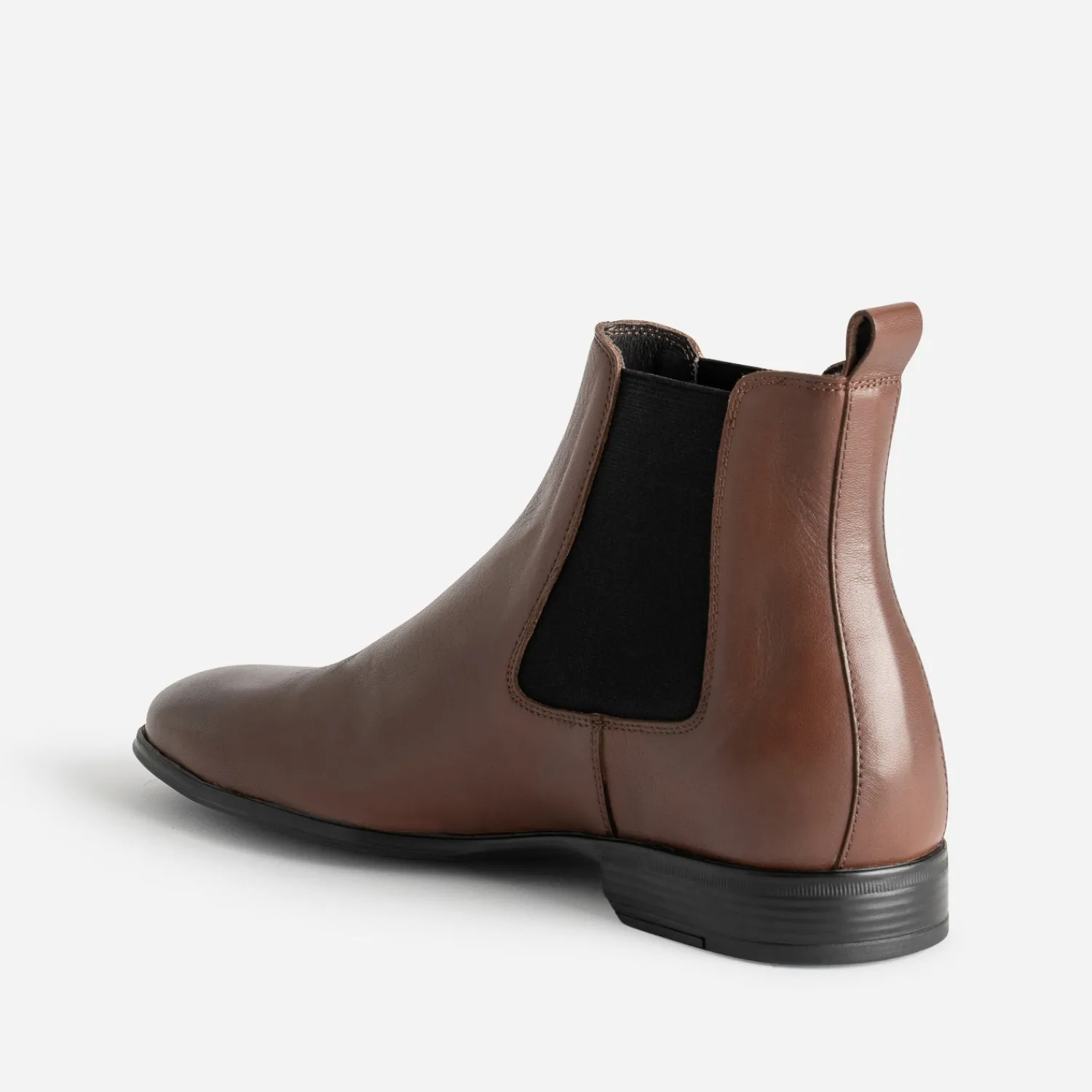Eram Boots^Chelsea boots en cuir MARRON