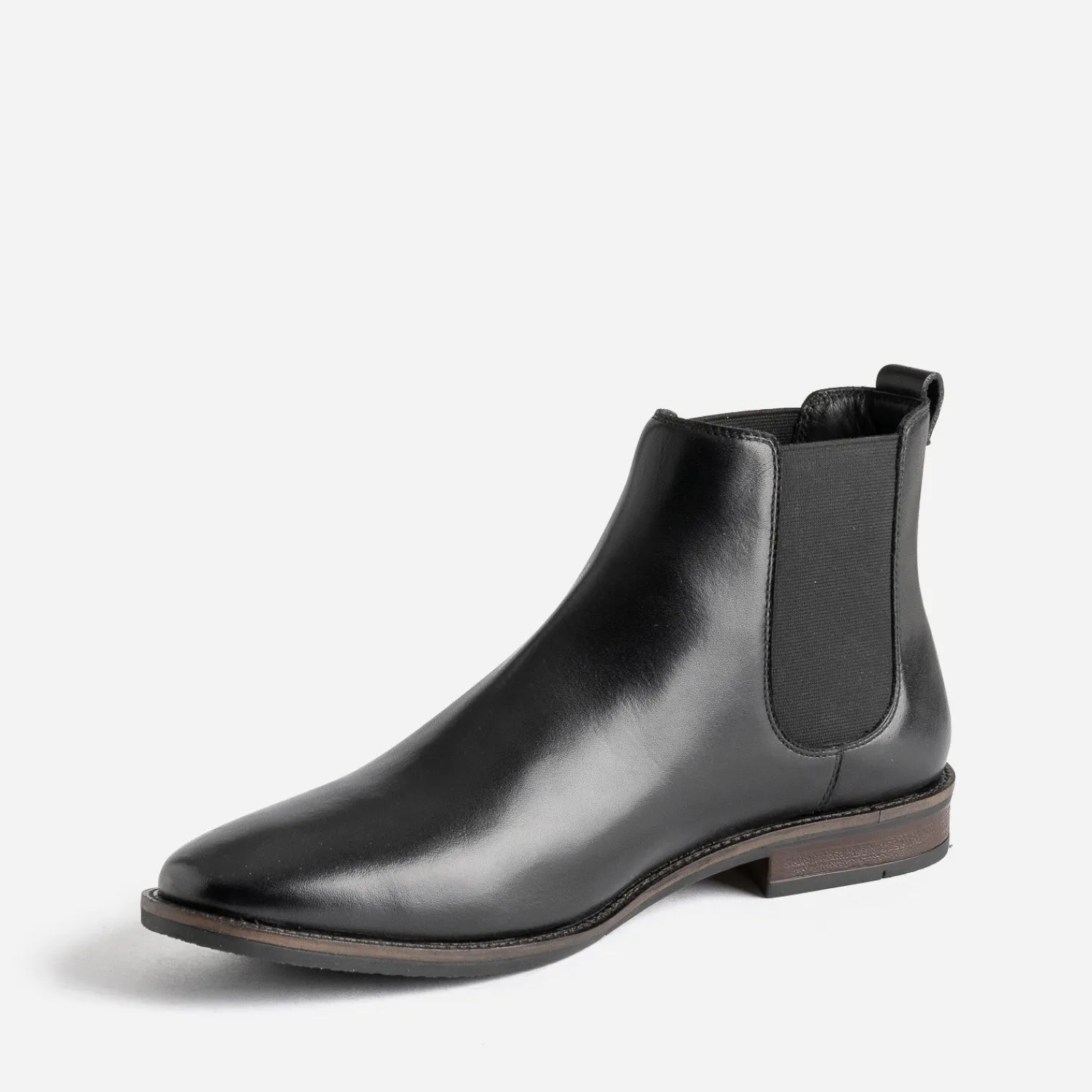 Eram Boots^Chelsea boots cuir NOIR