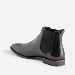 Eram Boots^Chelsea boots cuir NOIR
