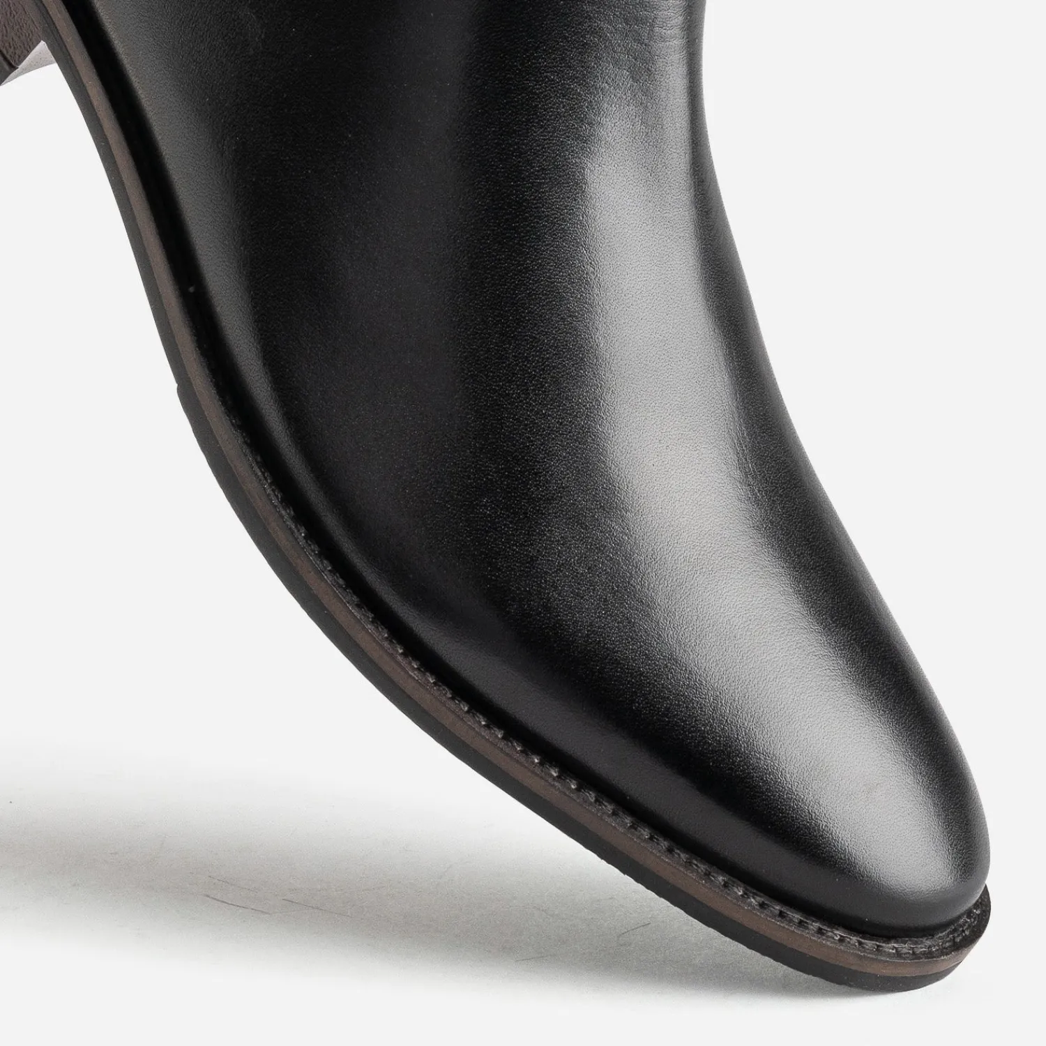 Eram Boots^Chelsea boots cuir NOIR