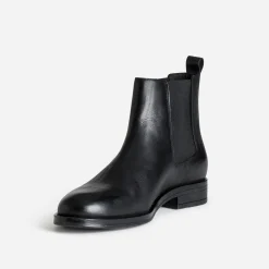 Eram Boots^Chelsea boots cuir NOIR