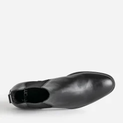 Eram Boots^Chelsea boots en cuir NOIR