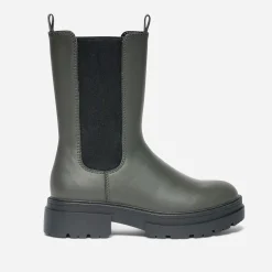 Texto Boots^Chelsea boots à tige mi-haute KAKI