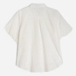 Texto Chemises & Blouses^Chemise écrue broderie anglaise BLANC