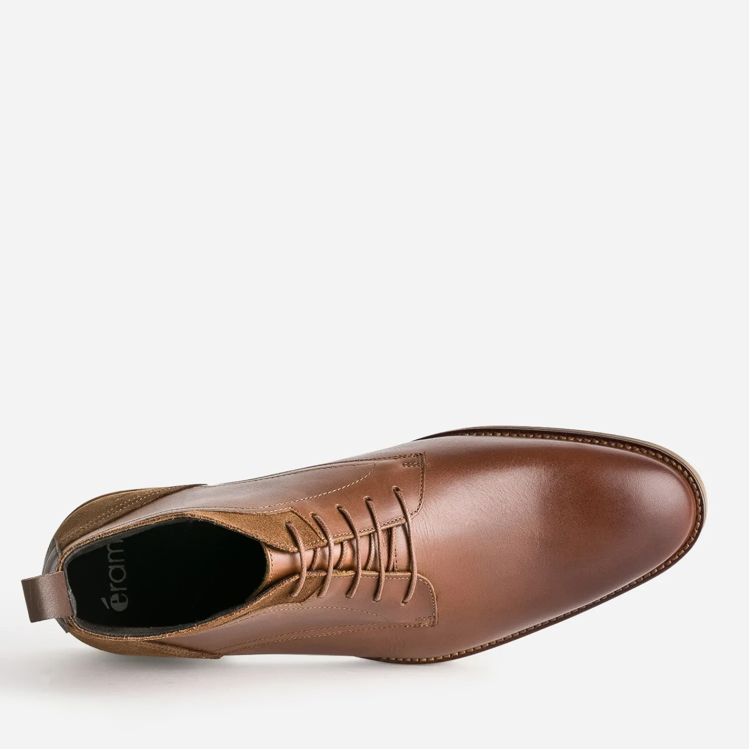 Eram Boots^Chukka boots cuir COGNAC