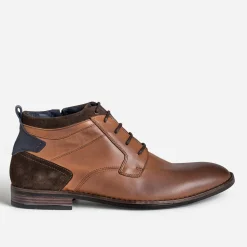Eram Boots^Chukka boots clair cuir MARRON