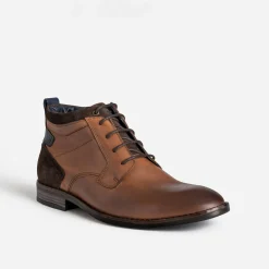 Eram Boots^Chukka boots clair cuir MARRON