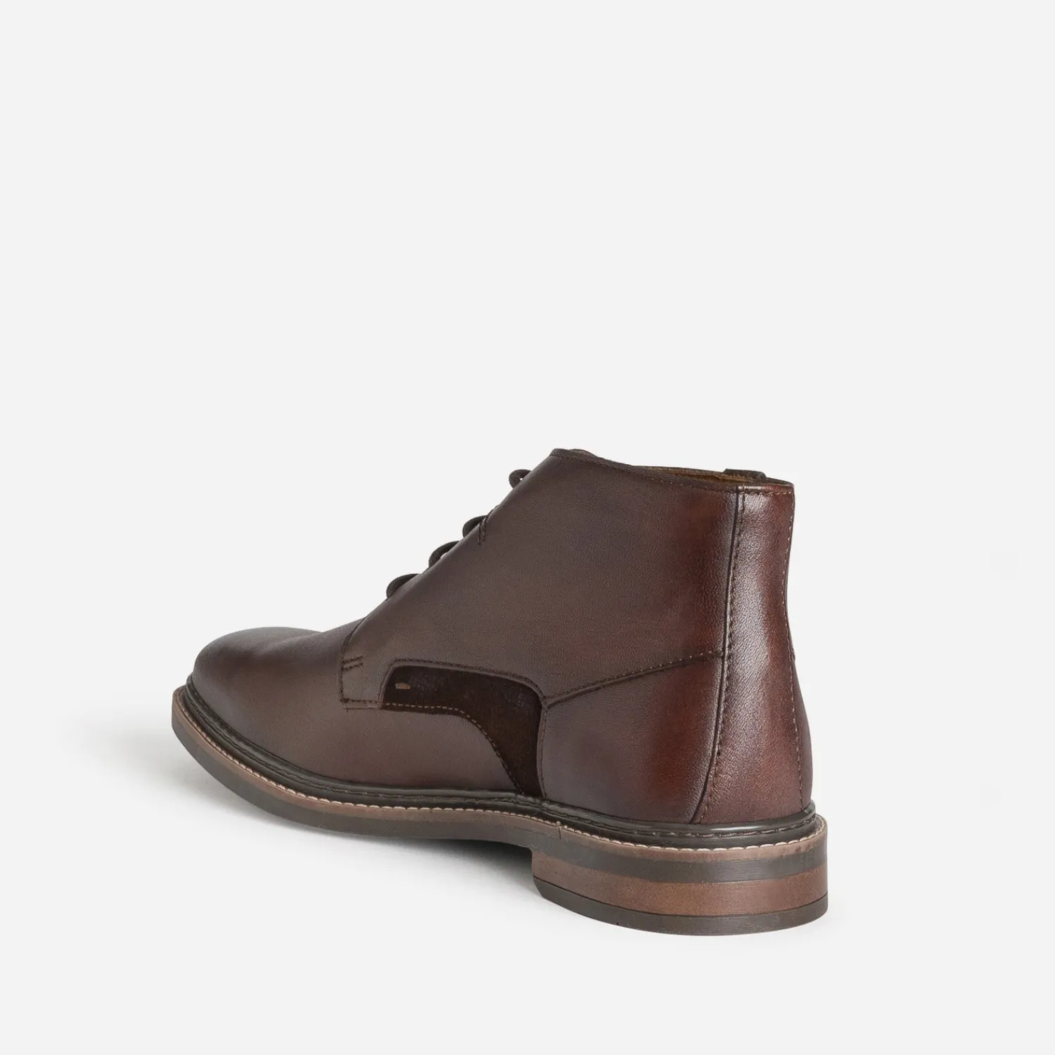 Redskins Boots^Chukka boots marron en cuir COGNAC