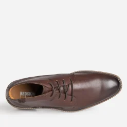 Redskins Boots^Chukka boots marron en cuir COGNAC