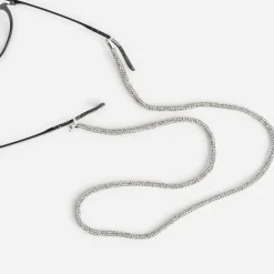 Texto Autres Accessoires^Cordon à lunettes é strassé ARGENT