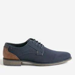 Eram Chaussures De Ville^Derby bleu en textile MARINE