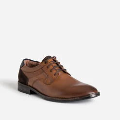 Eram Chaussures De Ville^Derby camel cuir MARRON