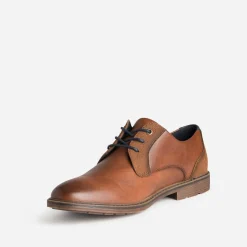 Eram Chaussures De Ville^Derby avec détails embossés COGNAC