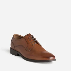 Eram Chaussures De Ville^Derby cuir COGNAC