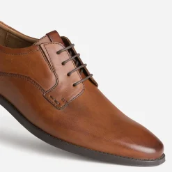 Eram Chaussures De Ville^Derby cuir COGNAC