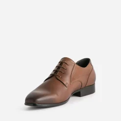 Eram Chaussures De Ville^Derby cuir COGNAC