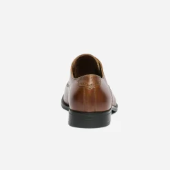 Eram Chaussures De Ville^Derby en cuir COGNAC